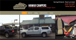 Desktop Screenshot of hawaiicampers.com